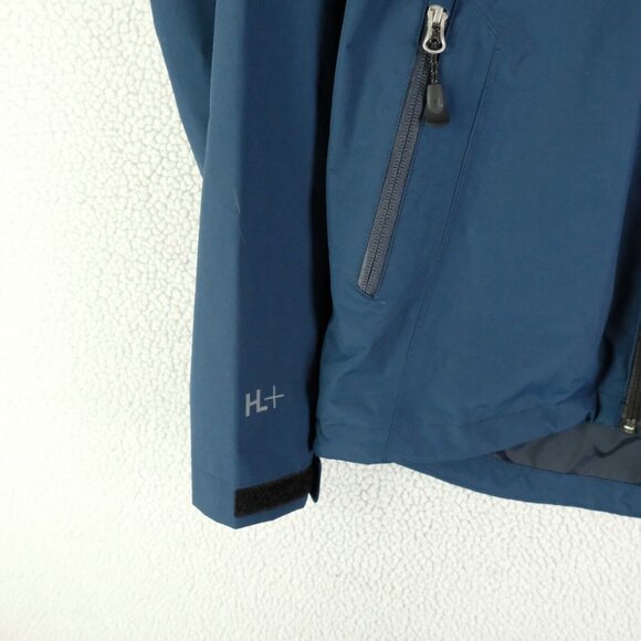 Henri Lloyd Jacket Mens Small Navy Blue Waterproof Full Zip Lightweight Marine - Picture 3 of 9